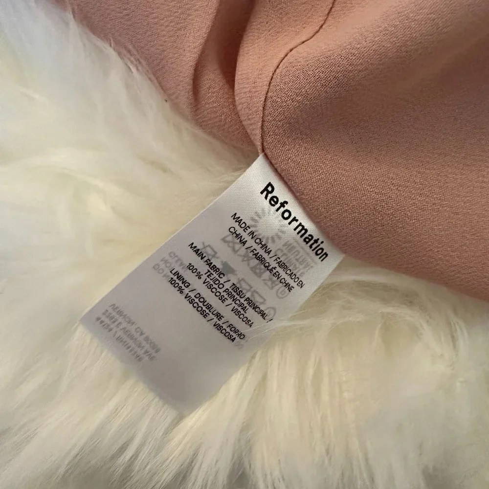 🌹SALE🌹Reformation Reya Dress in Rose Garden - Picture 7 of 16